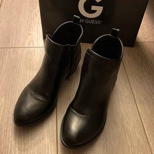 Guess ankle booties. Only wore once.